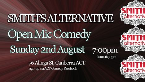 Smith's Open Mic Comedy at Smiths Alternative