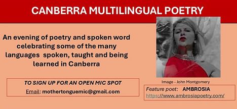 Mother Tongue Multilingual Poetry at Smiths Alternative