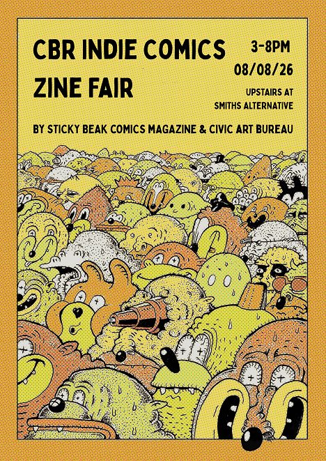 CBR Indie Comics Zine Fair at Smiths Alternative