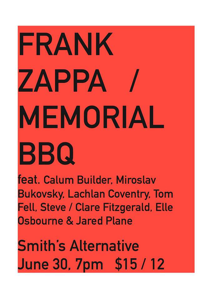 Frank Zappa Memorial BBQ