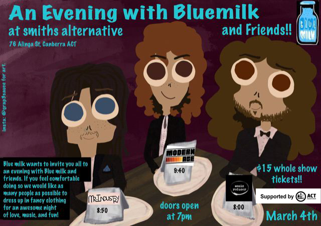 An Evening with Blue Milk