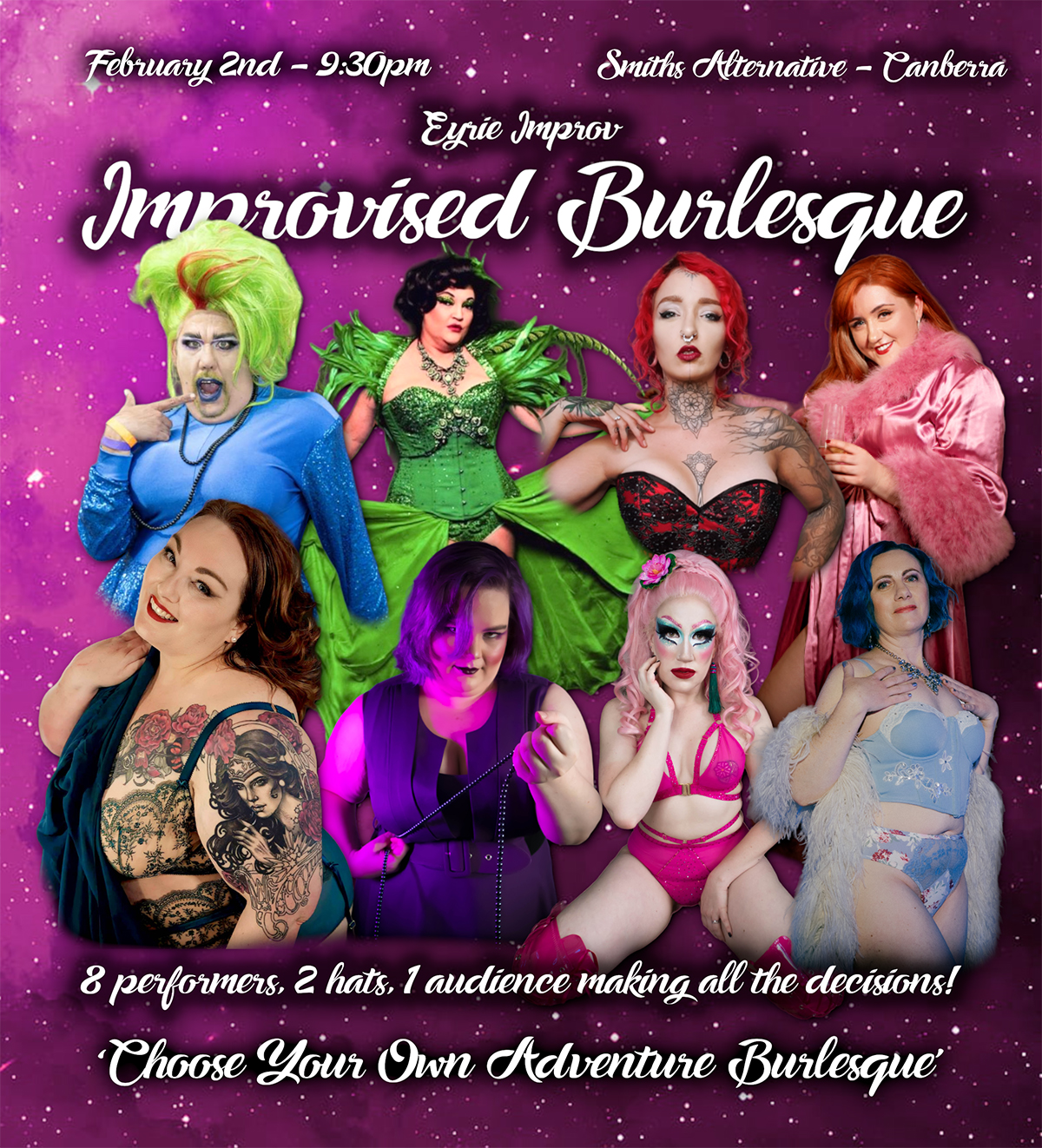 Eyrie Improv - Improvised Burlesque