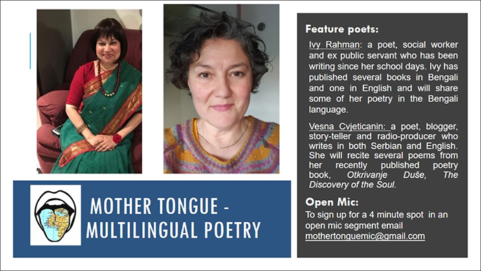Mother Tongue Multilingual Poetry
