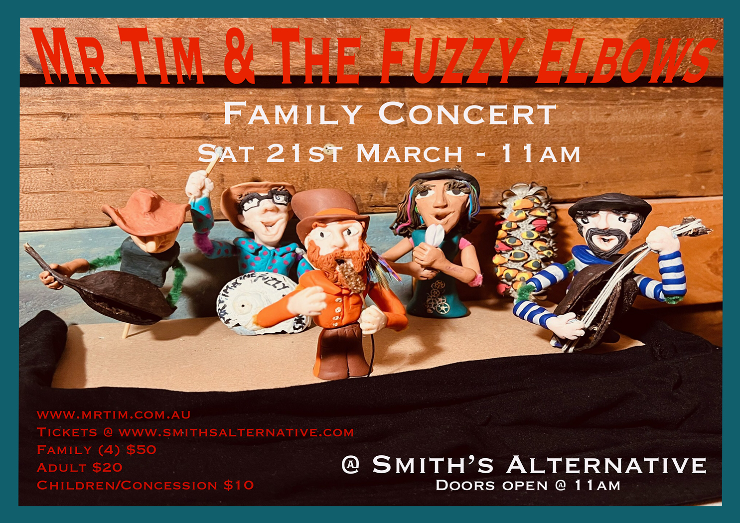 Mr Tim & the Fuzzy Elbows