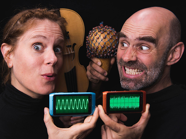 Mal Webb and Kylie Morrigan presents Notey and Noisy: A Sound Science Mathemusical