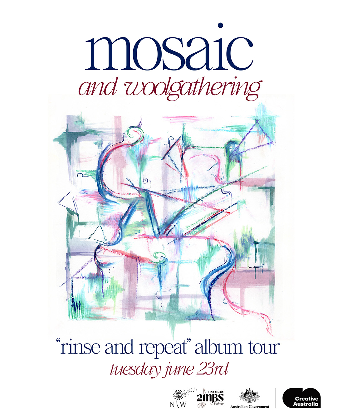 Mosaic + Woolgathering