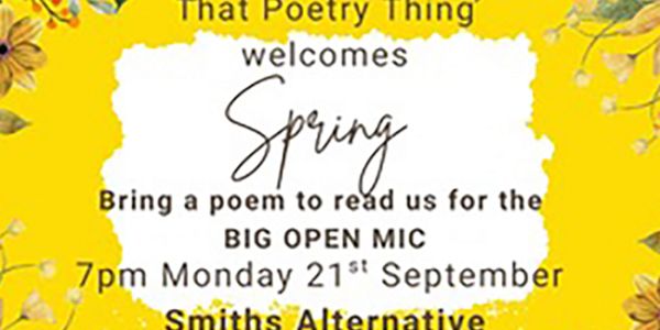 That Poetry Thing at Smiths Alternative
