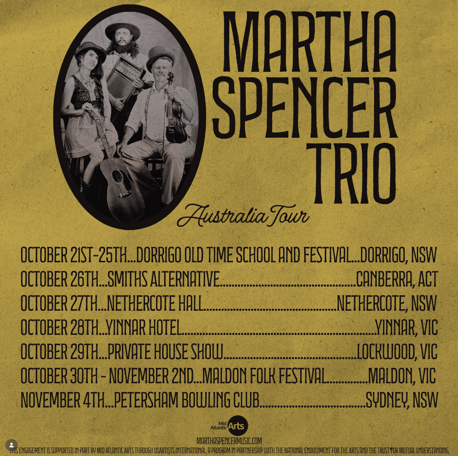 Martha Spencer Trio